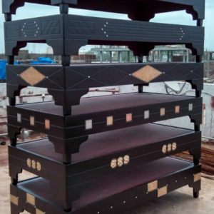 Arch Model King Size Teakwood Cot